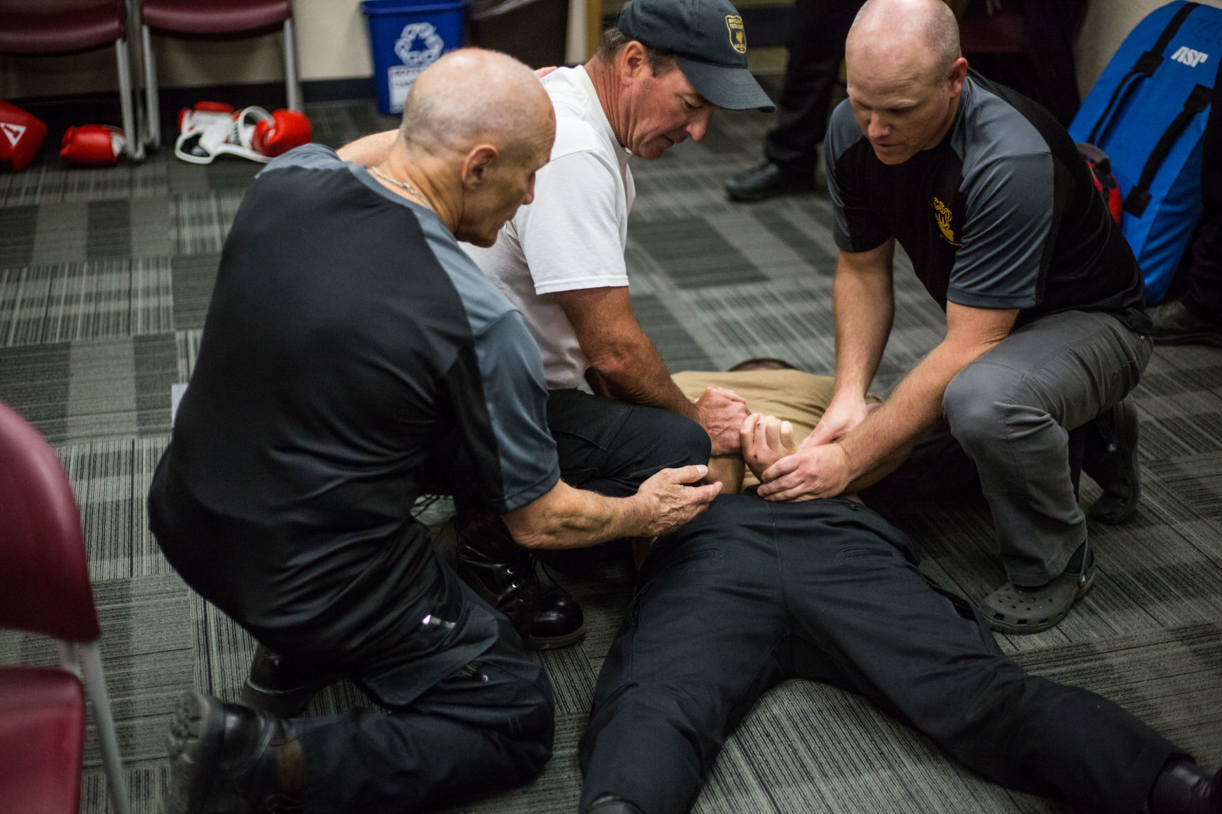 Teton County Sheriff's Office custody and control trailing